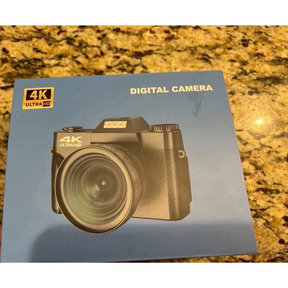 4K Digital Camera,Vlogging Camera with WiFi for YouTube,Autofocus 16X Zoom